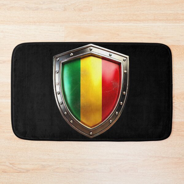 Item preview, Malian Shield of Strength – Pride and Heritage Emblem designed and sold by Highlandkings.