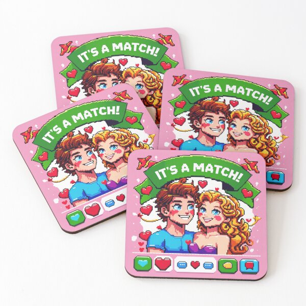 Item preview, Swipe Right for Love – Retro Pixel Art designed and sold by InnovateSpot.