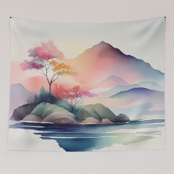Item preview, Breaking Dawn With Watercolors designed and sold by WildWho.