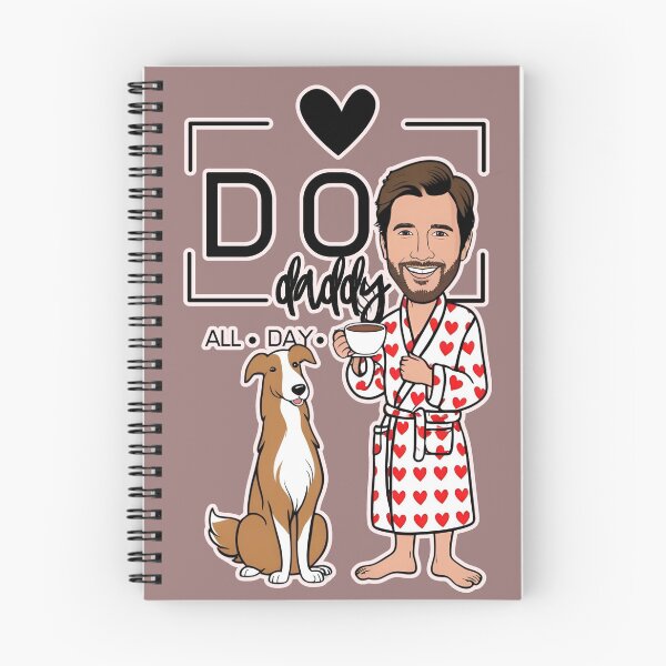 Item preview, Dog Dad All Day Every Day – Cozy Morning with a Smooth Collie designed and sold by GoodyPaws.