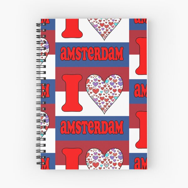 Item preview, I Love Amsterdam – Dutch Flag Heart Design | Netherlands Travel Souvenir designed and sold by Michael van der Hoorn.