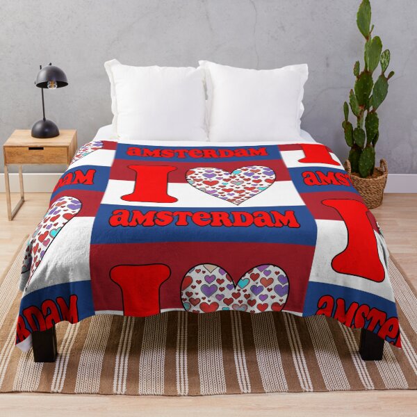 Item preview, I Love Amsterdam – Dutch Flag Heart Design | Netherlands Travel Souvenir designed and sold by Michael van der Hoorn.
