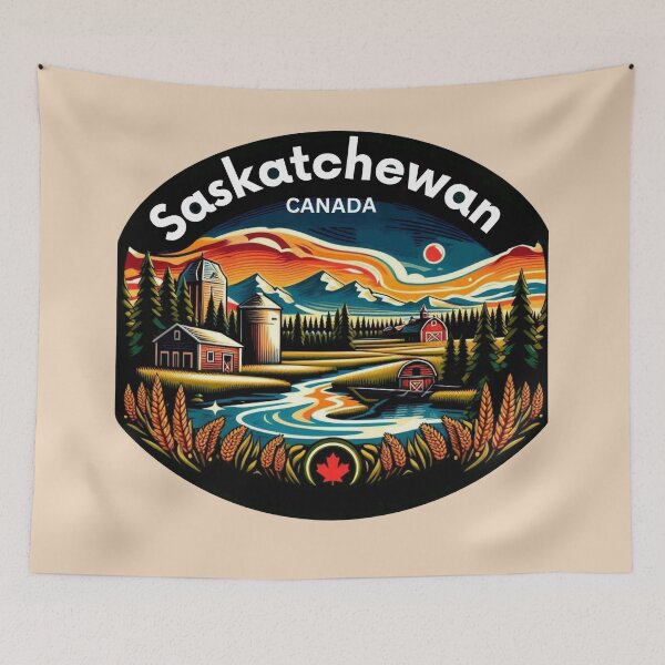 Item preview, Saskatchewan, Canada designed and sold by Myra365Art.