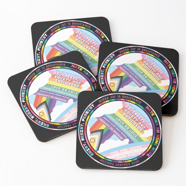 Item preview, Queer Resistance designed and sold by deadbeatprince-typography.
