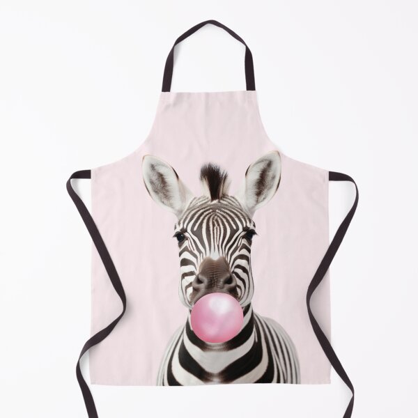 Item preview, Zebra Blowing Pink Bubble Gum - Fun Animal Art designed and sold by Vibrantdream.