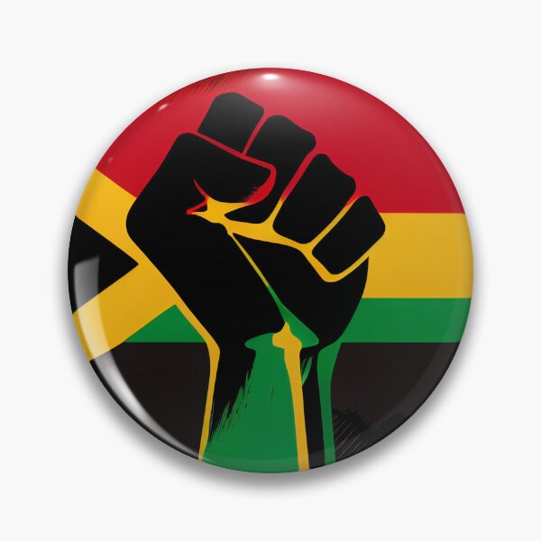 Item preview, Black Pride Fist with African Flag designed and sold by Artbyminga.