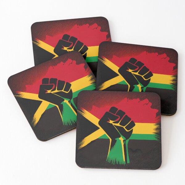 Item preview, Black Pride Fist with African Flag designed and sold by Artbyminga.