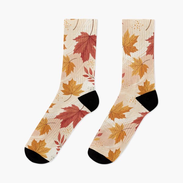 Item preview, Elegant Autumn Leaves Pattern designed and sold by kriszlvn.