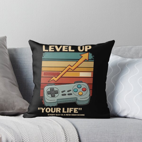 Item preview, Level Up Gaming Shirt, Motivational Tee for Gamers, Retro Gamer Gift, Keep Leveling Up designed and sold by Thread-Verse.