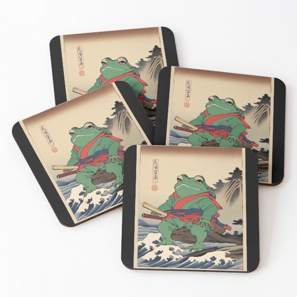 Item preview, samurai frog designed and sold by EuropeanPrints.