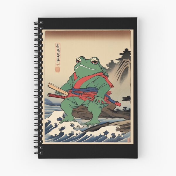 Item preview, samurai frog designed and sold by EuropeanPrints.
