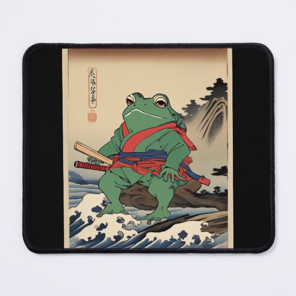 Item preview, samurai frog designed and sold by EuropeanPrints.