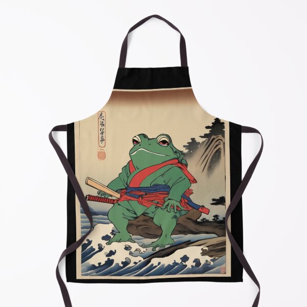 Item preview, samurai frog designed and sold by EuropeanPrints.