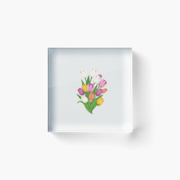 Item preview, Mix tulips designed and sold by RishabhArts1.