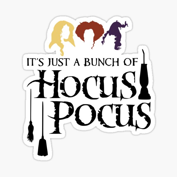 Hocus Pocus Stickers for Sale | Redbubble