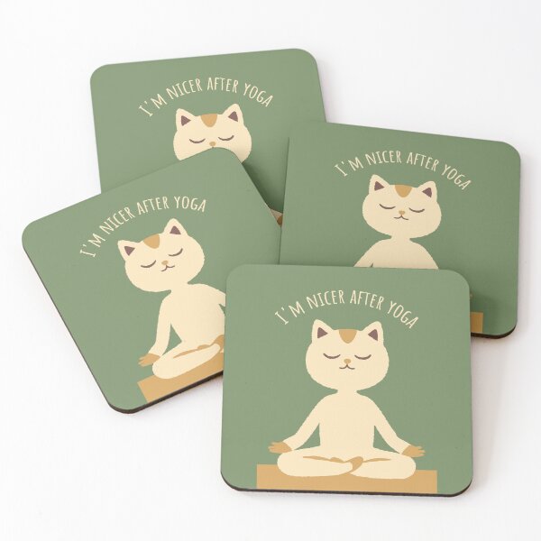 Item preview, I'm Nicer After Yoga designed and sold by Drawings Project.