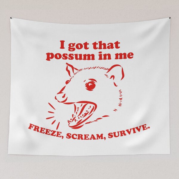 Item preview, I got that possum in me designed and sold by Chaos Haven.