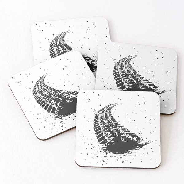 Item preview, Distressed tire tracks. designed and sold by Tanysl.