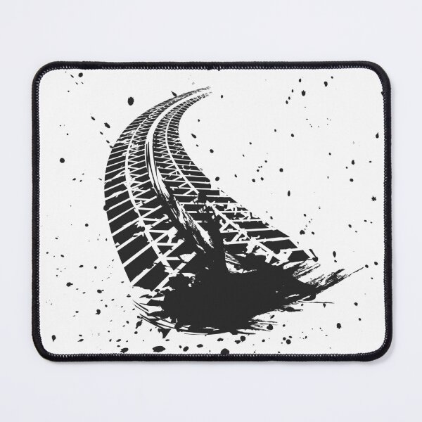 Item preview, Distressed tire tracks. designed and sold by Tanysl.