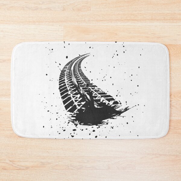 Item preview, Distressed tire tracks. designed and sold by Tanysl.