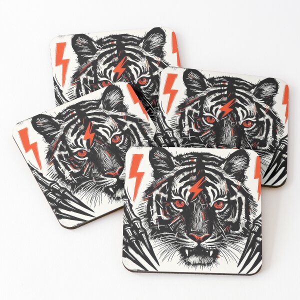 Item preview, Electric Tiger Grin designed and sold by zzz888.