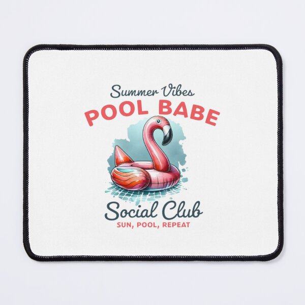 Item preview, Flamingo Swimming Ring | Pool Babe Aesthetic Summer Fun designed and sold by Colorful-Garden.