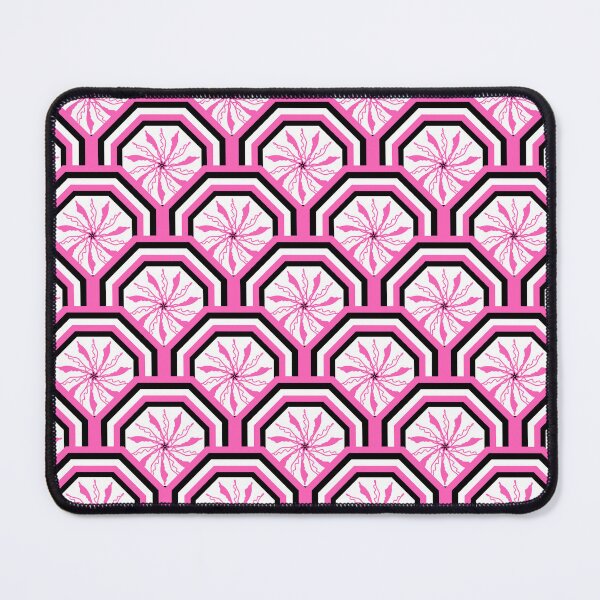 Item preview, Pink Branching Pattern in Octagonal Frame designed and sold by Kittaya  Saemee.