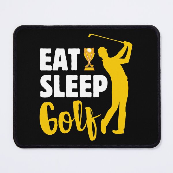 Artikelvorschau, Eat Sleep Golf Lifestyle-Trophäe entworfen und verkauft von MaxOutDesign.