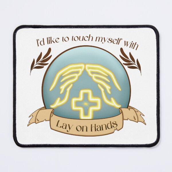 Item preview, Lay on Hands designed and sold by The Wayward Inquisition.