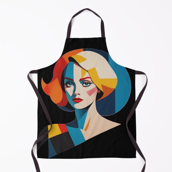 Item preview, Woman Face Illustration Graphic Design Cubism designed and sold by Erlin Rudho.