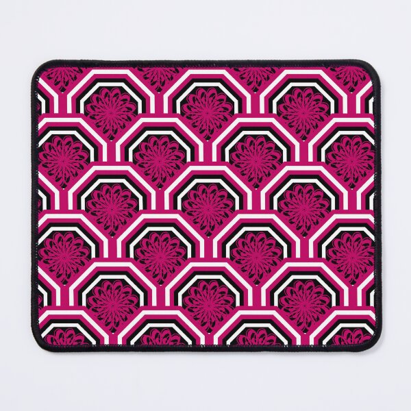 Item preview, Pink Octagonal Floral Pattern designed and sold by Kittaya  Saemee.