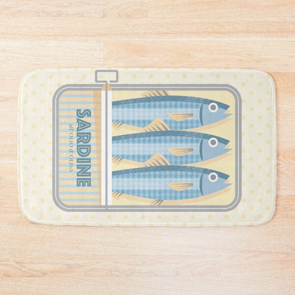Item preview, Retro Tinned Sardines designed and sold by Mintpoptrend.