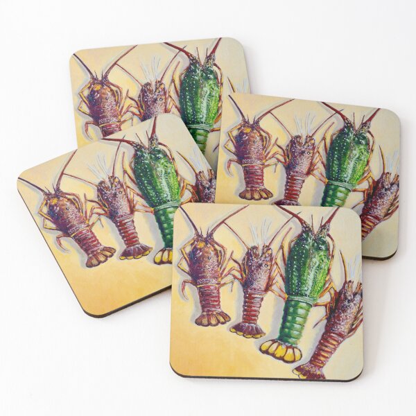 Item preview, Crustaceans of Australia - Lobsters designed and sold by Dai Wynn Fine Art.