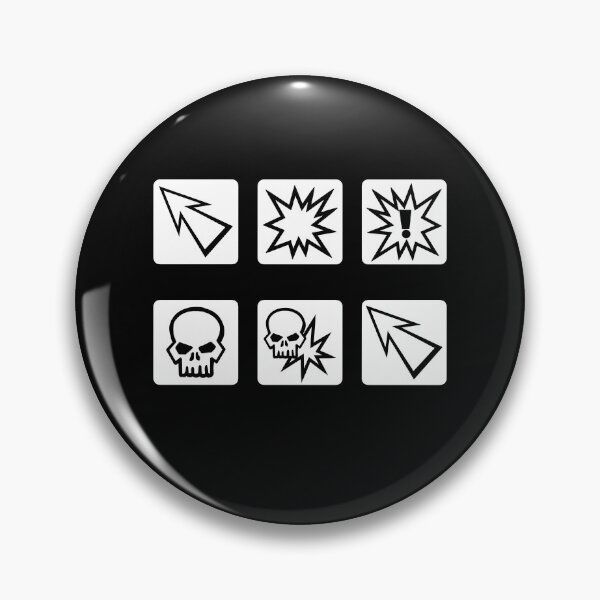 Item preview, Classic Block Dice designed and sold by SideQuest - Scribbled Chaos!.