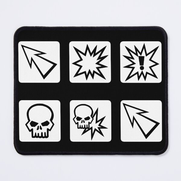 Item preview, Classic Block Dice designed and sold by SideQuest - Scribbled Chaos!.
