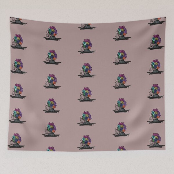 Item preview, Skull Growing Flowers designed and sold by daydream believer.