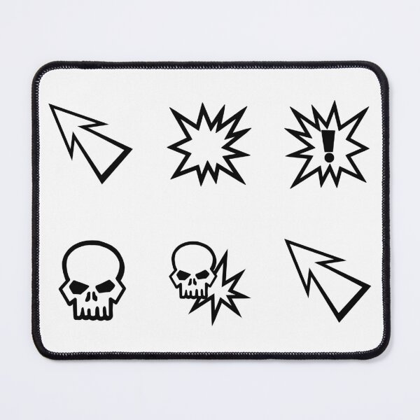 Item preview, Classic Block Dice designed and sold by SideQuest - Scribbled Chaos!.