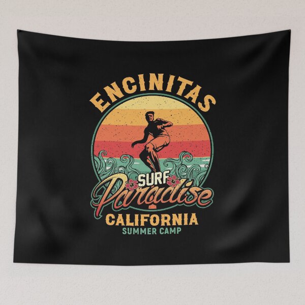 Item preview, Encinitas Surf Paradise San Diego County West Coast California designed and sold by eclecTEEq.