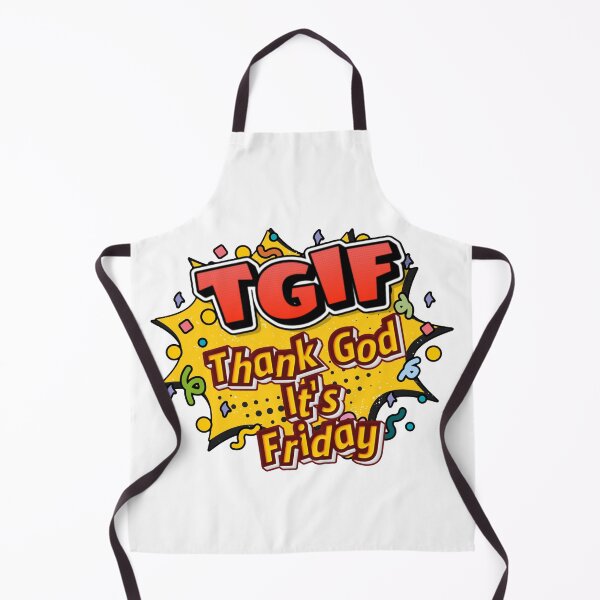 Item preview, Thank God It's Friday Joyful Orange Confetti Blast designed and sold by SplashTastic.