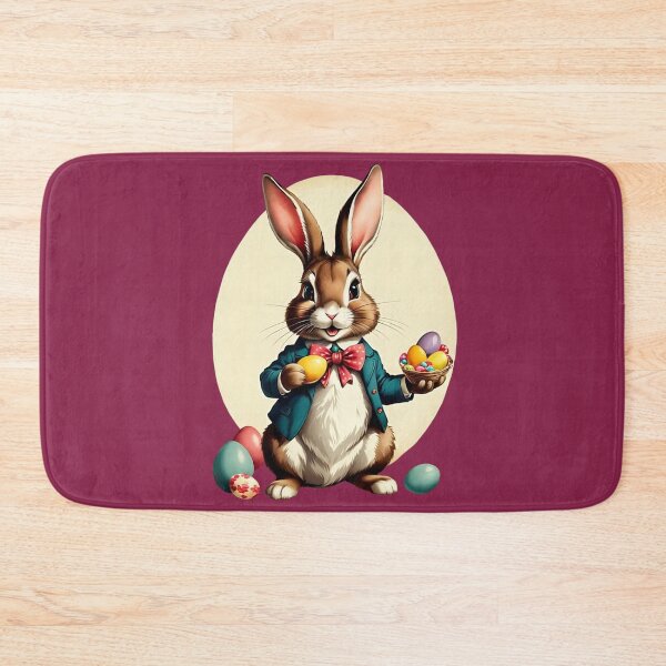 Item preview, Easter Bunny with Easter Eggs | Gift for Easter designed and sold by UnhingedBird.