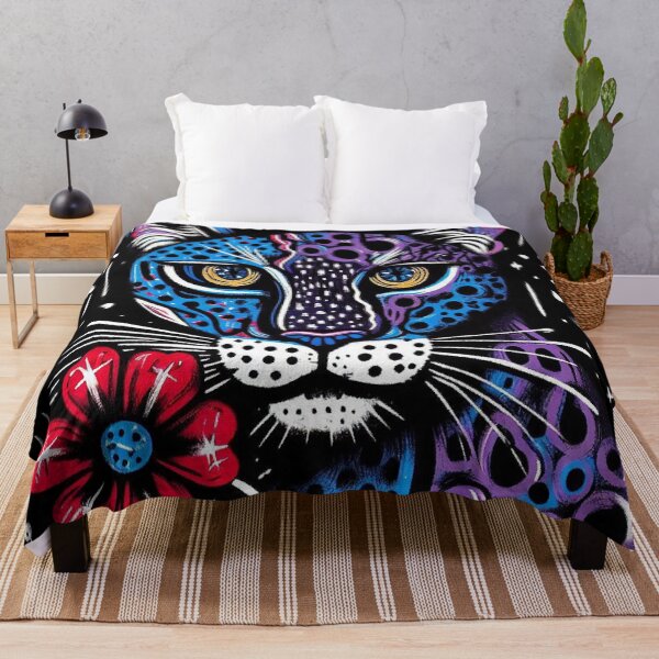 Item preview, Starry Night Jaguar with Flower designed and sold by zzz888.