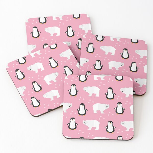 Item preview, Arctic adventures on pink designed and sold by reneesillus.