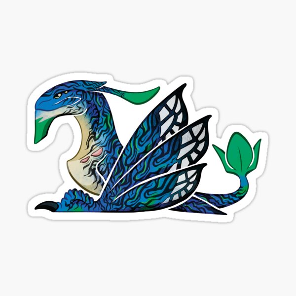 Item preview, Avatar Ikran blue designed and sold by Lisas Art Corner.