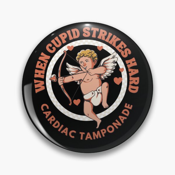Item preview, When Cupid strikes hard, cardiac tamponade. designed and sold by ResusTreeMerch.
