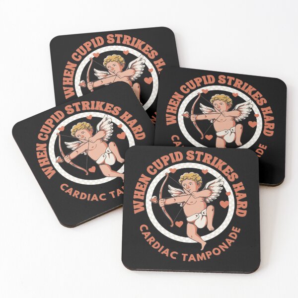 Item preview, When Cupid strikes hard, cardiac tamponade. designed and sold by ResusTreeMerch.