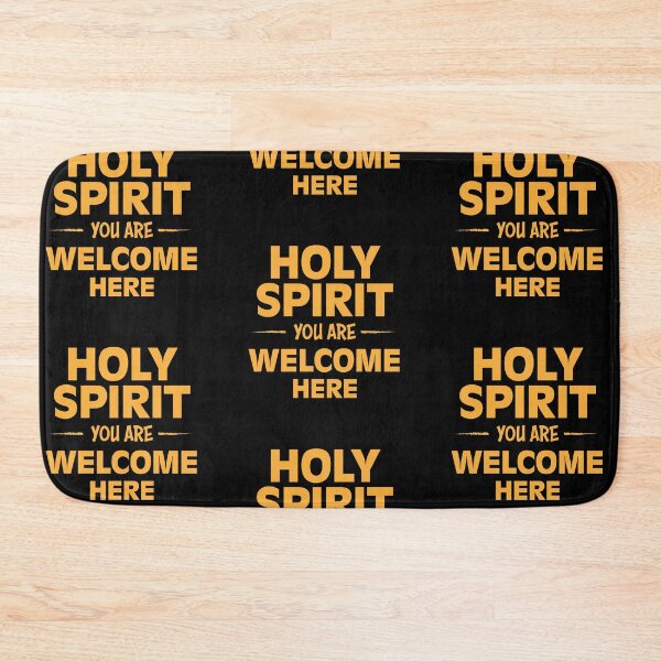Item preview, Holy Spirit You Are Welcome Here - Bible Verse  designed and sold by CrossCrafted.