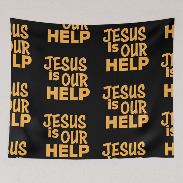 Item preview, Jesus Is Our Help - Bible Verse  designed and sold by CrossCrafted.
