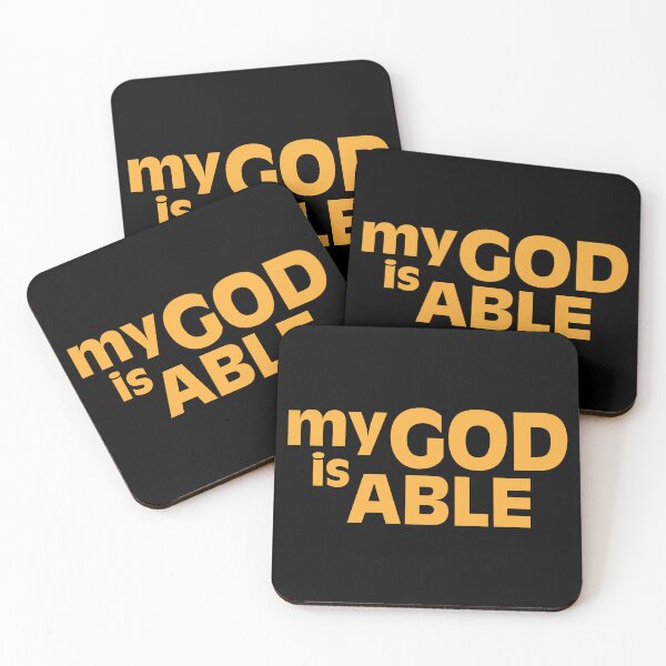 Item preview, My God Is Able - Christian designed and sold by CrossCrafted.