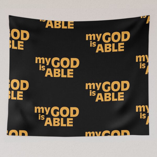 Item preview, My God Is Able - Christian designed and sold by CrossCrafted.