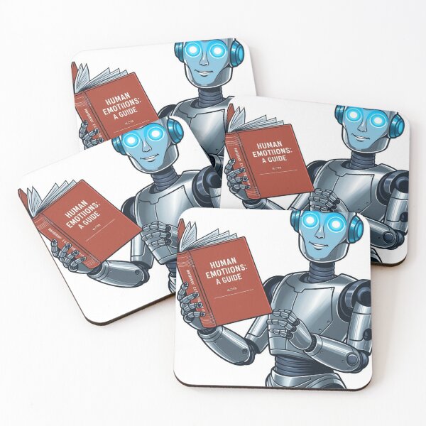 Item preview, Robot Learning Emotions designed and sold by StormArte.